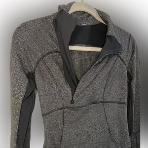 Lululemon half zip asymmetric jacket